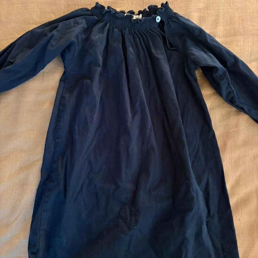 Unbranded Women's Black and Navy Dress